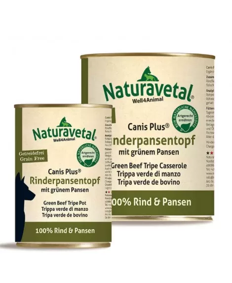 Canis Plus 100% govedina z zelenimi vampi 