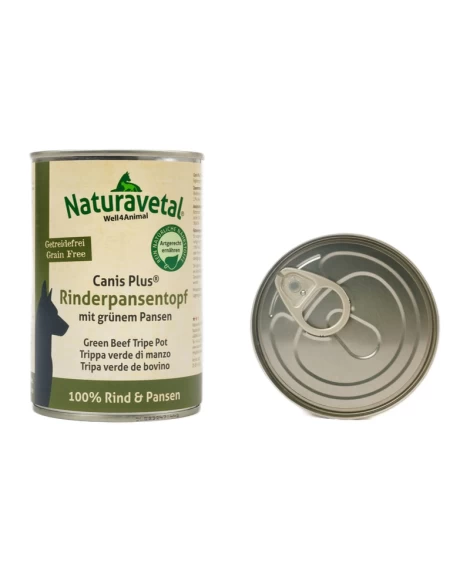 Canis Plus 100% govedina z zelenimi vampi 