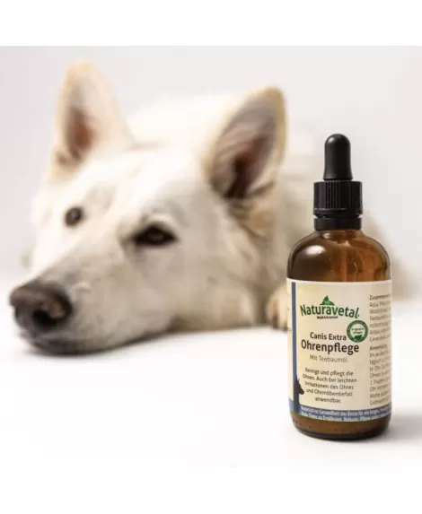 Canis Extra kapljice za čiščenje ušes pri psu 100 ml