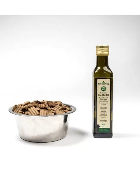 Canis Extra BIO hladno stiskano konopljino olje 250 ml