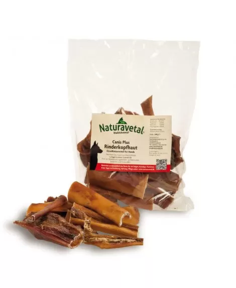 Canis Plus posušena koža glave goveda 12,5 cm (500 g)