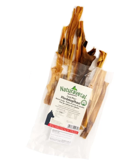 Canis Plus posušena koža glave konja 200g