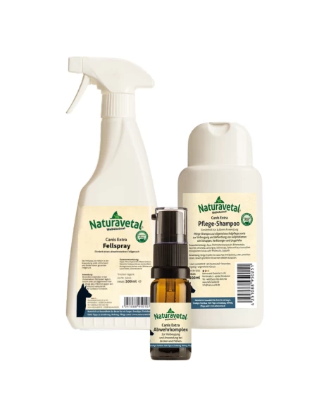 Komplet za celostno nego pasjega kožuha