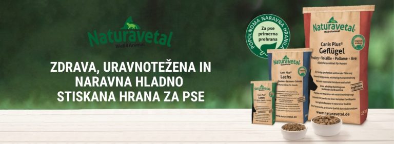 Hladno stiskana hrana za pse Naturavetal