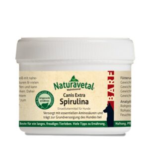 Canis Extra alga spirulina v prahu