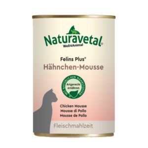 Mokra hrana za mačke Felins Plus piščančji mousse