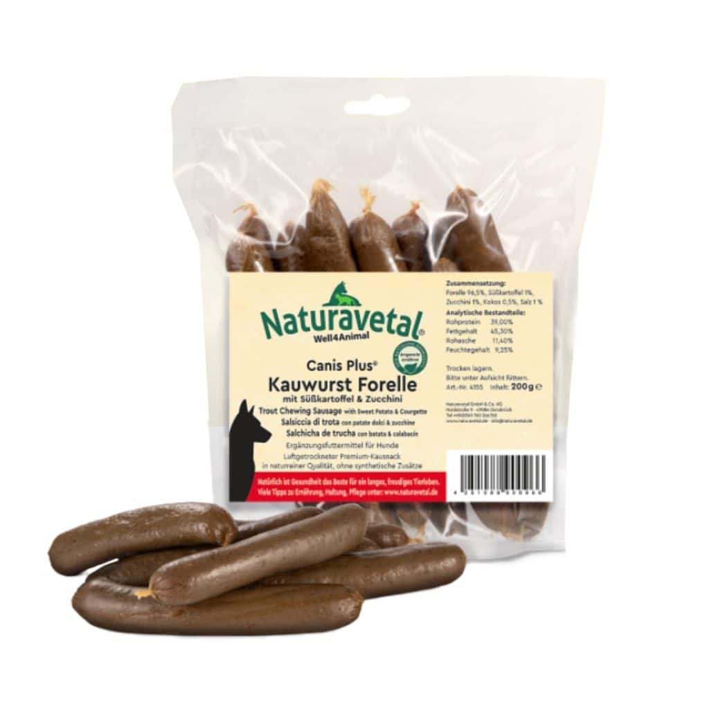 Canis Plus mesne salame iz postrvi za žvečenje